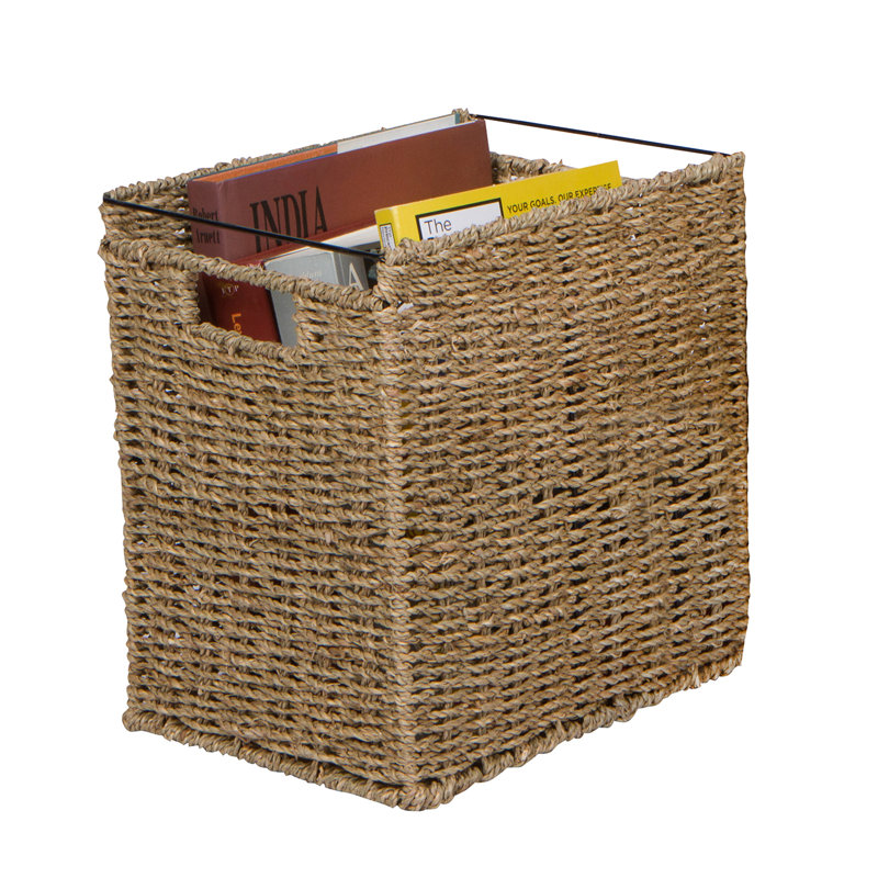 Bay Isle Home File Folder Wicker Basket Wayfair